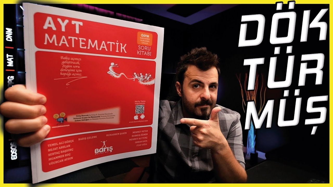 🎁 2024 Barış Çelenk Döktürmüş! AYT Matematik Soru Kitabını Didik Didik Ettim | İNDİRİM KODLU