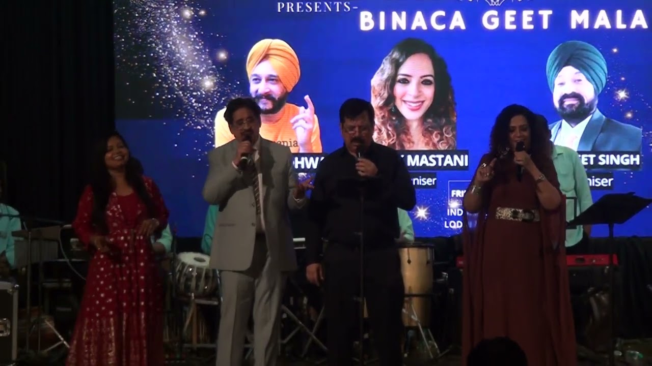 आजकल तेरे मेरे प्यार के चर्चे मैडले || गायक सतीश पोपली डॉ एच के मस्तानी डो रे मी बैंड और सारे गायक। 