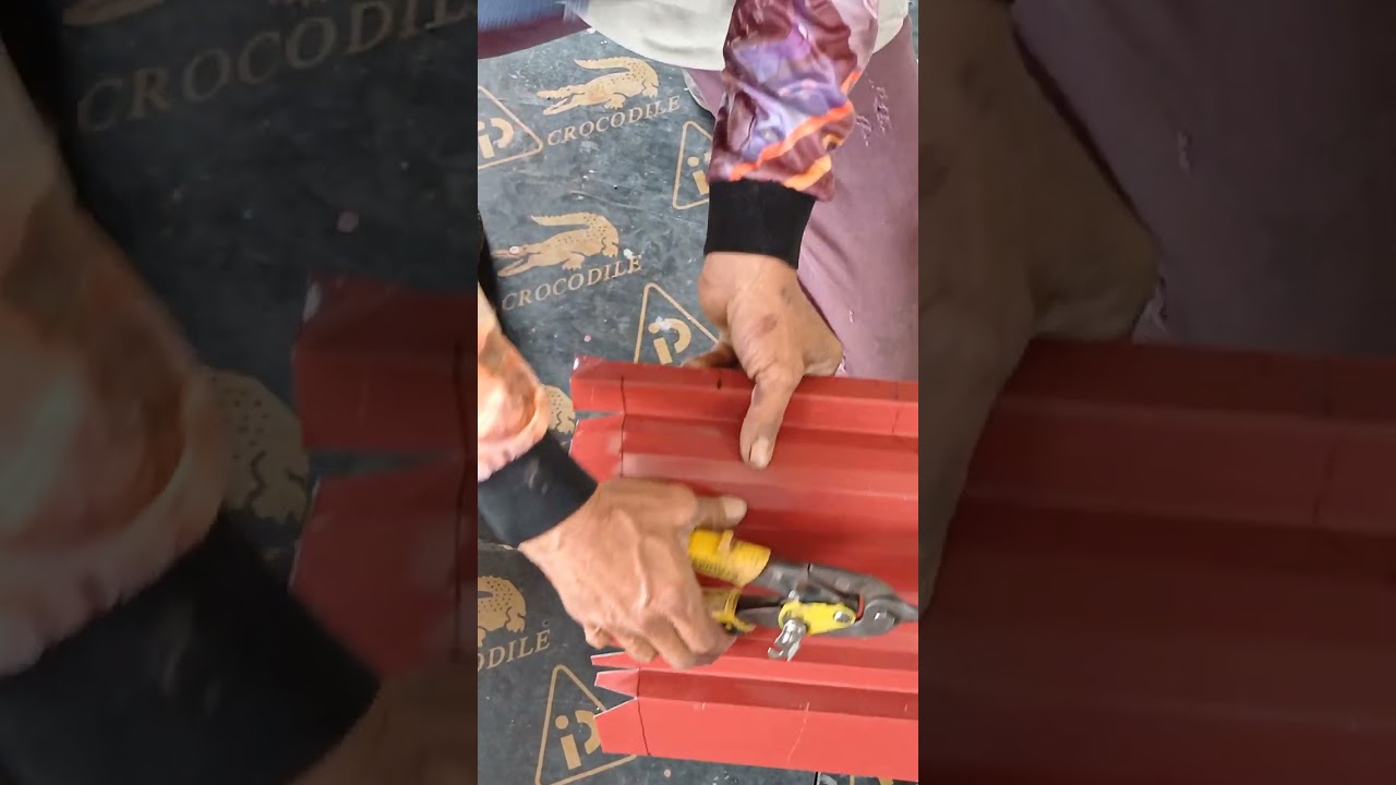 Paano magkanto ng kombinasyon ng S-Gutter at S-Flashing?
