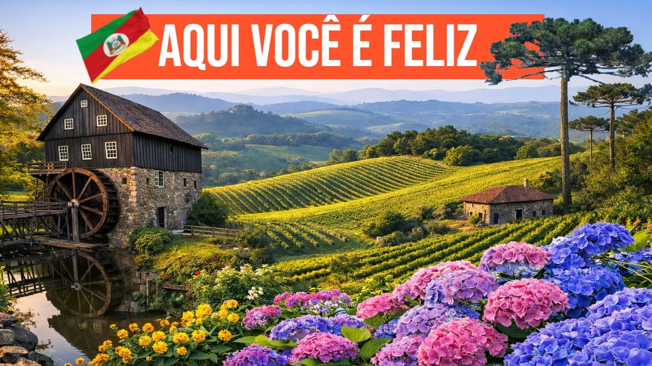 🍁Rio Grande do Sul🍁 Conheça Farroupilha, a cidade mais fascinante da serra gaúcha.