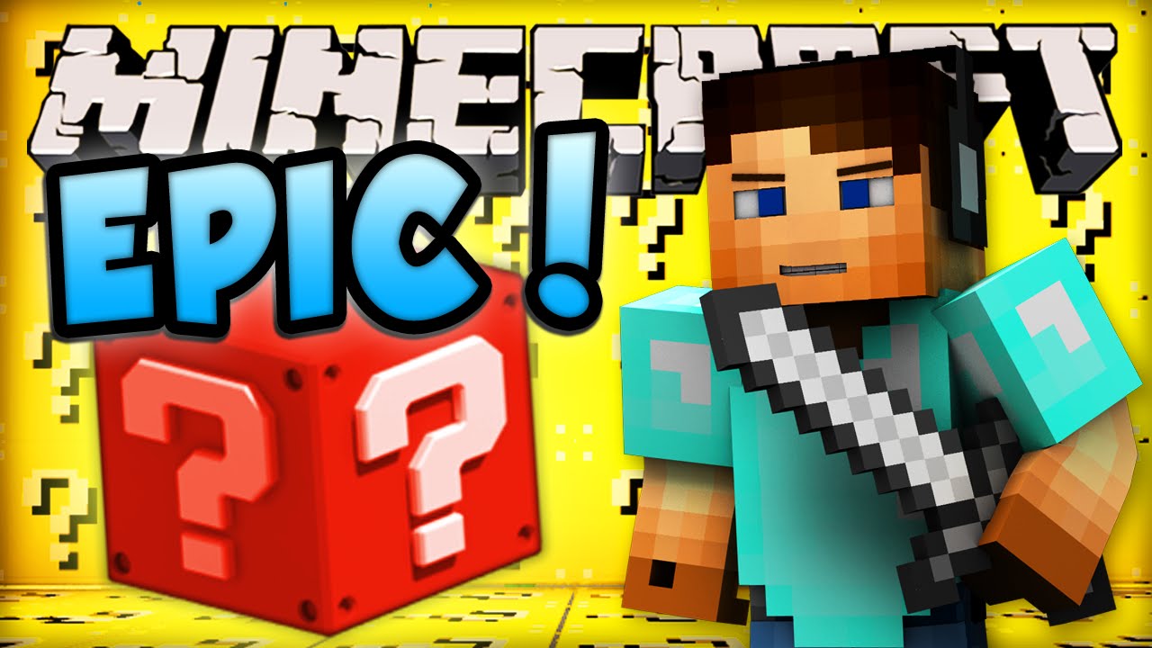 Minecraft LUCKY BLOCK Skywars! #1 - 