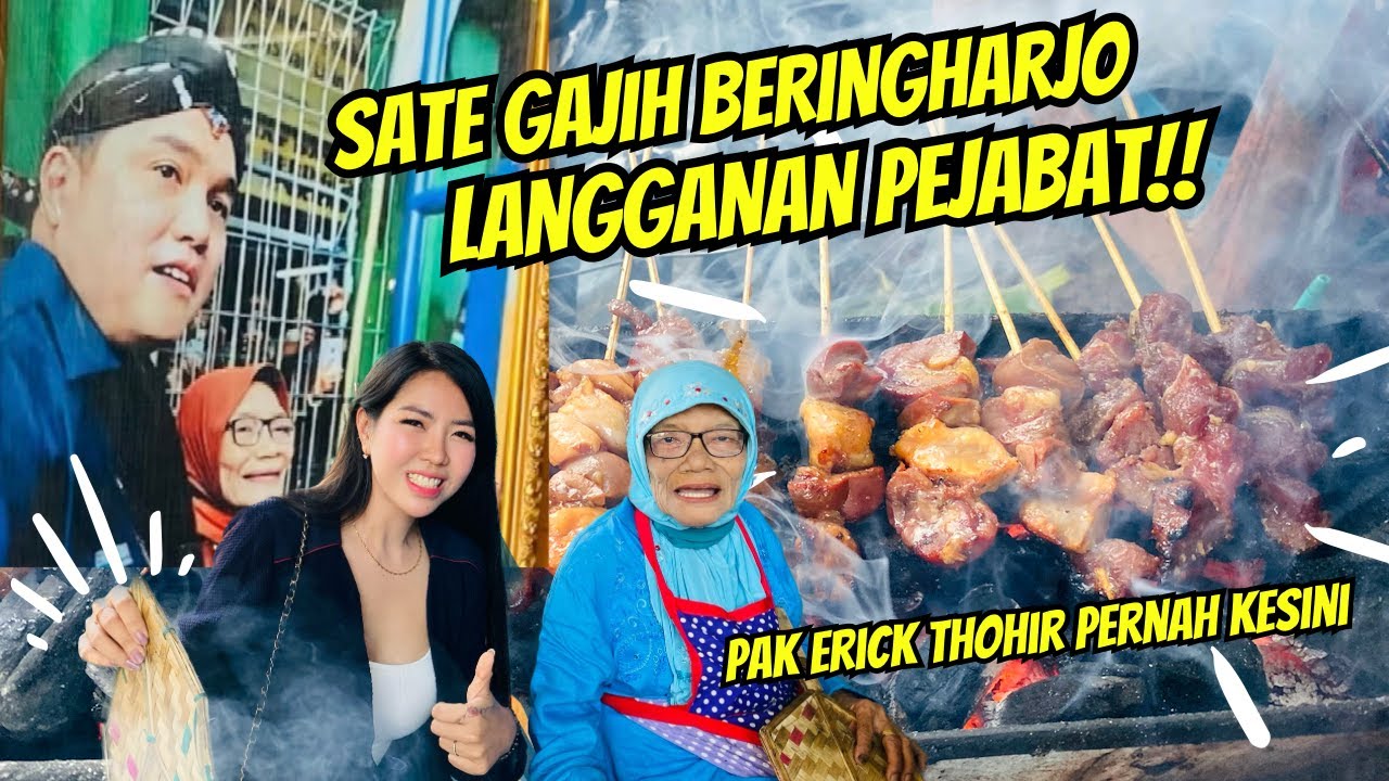VIRAL‼️ SATE KERE MBAH SUWARNI di PASAR BERINGHARJO - DI SPILL RESEPNYA‼️