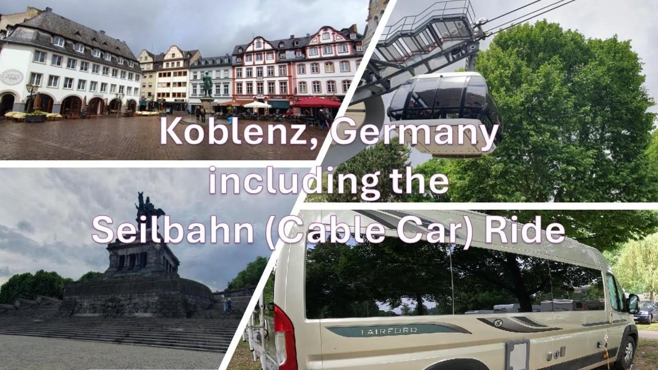 Koblenz, Germany including the Seilbahn (Cable Car) Ride