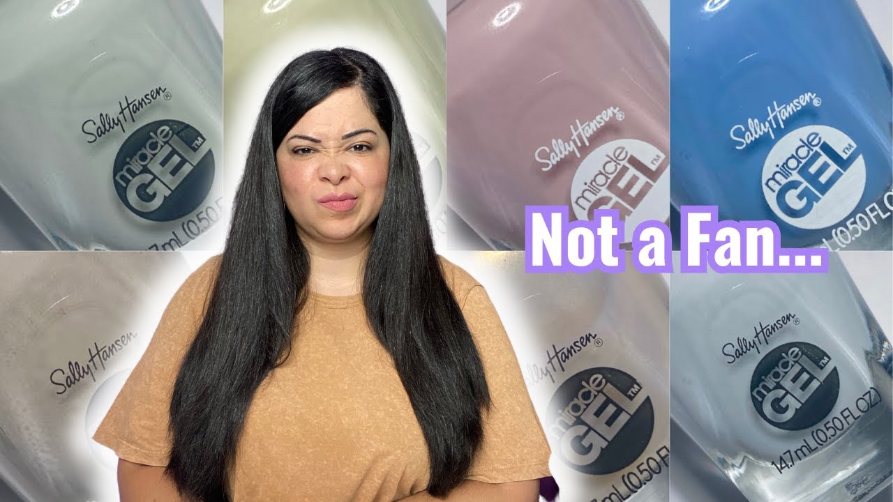 Sally Hansen Miracle Gel Cozy Chic Collection - Janixa - Nail Lacquer Therapy