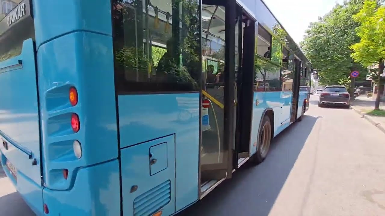 Iunie 2022 | Ușile nu se închid/deschid din mers! | Calatorie cu Otokar Kent C12 #6464 pe linia 182