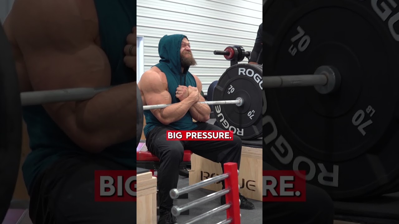 I Passed Out Trying Brian Shaw's Weight #workout #fitness #strongman