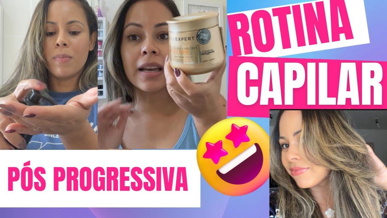 Rotina 2 semanas de TRATAMENTO PÓS PROGRESSIVA 🙌