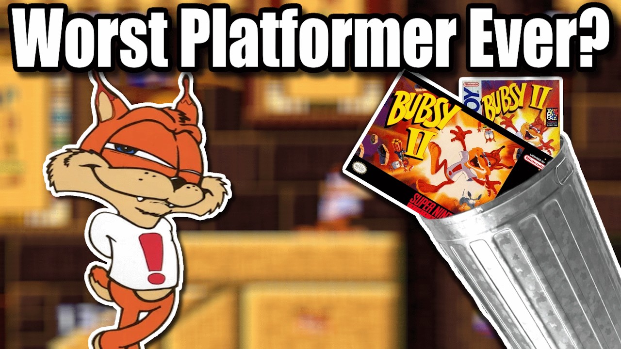 Is Bubsy 2 The Worst Platformer Ever Made?