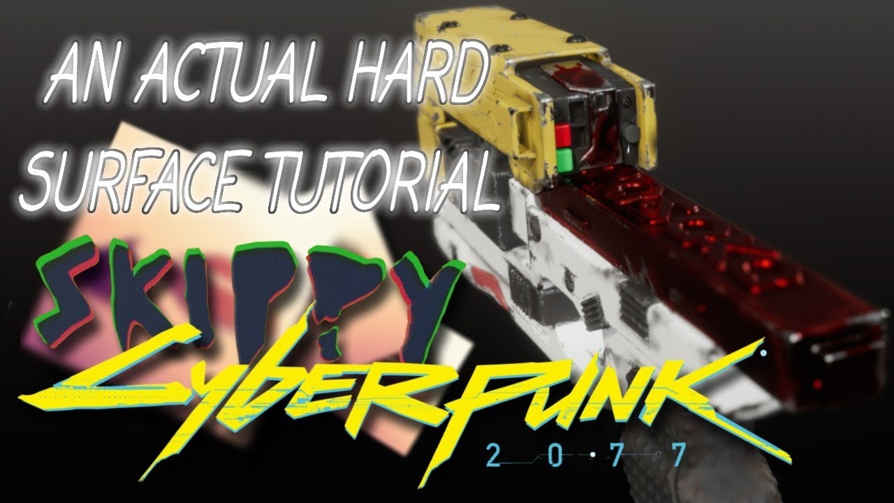 An actual hard surface TUTORIAL. Let's sculpt SKIPPY together!