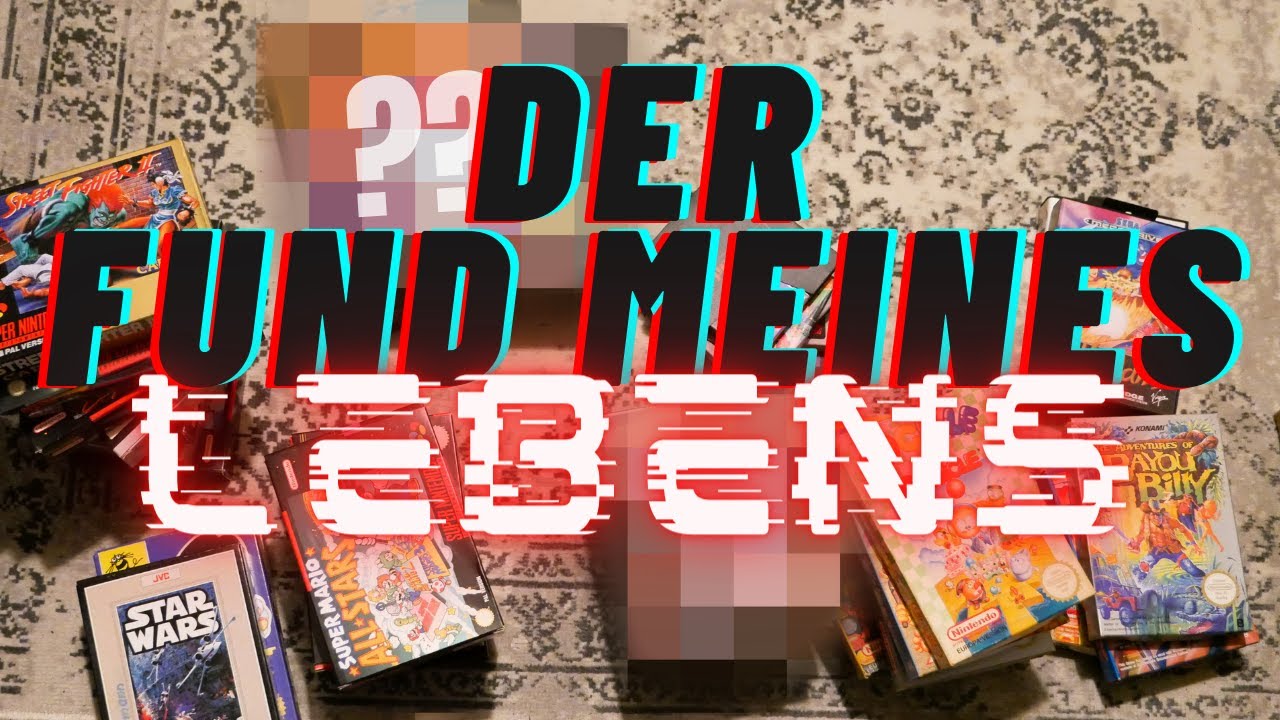 Der heftigste Fund meines Lebens 😍 | KELLERFUND | über 30 Retro Spiele in OVP (MINT)