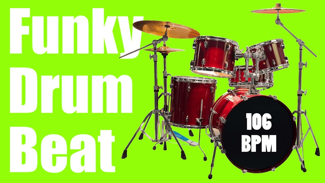 Funky Groove Drum Beat - 106 bpm