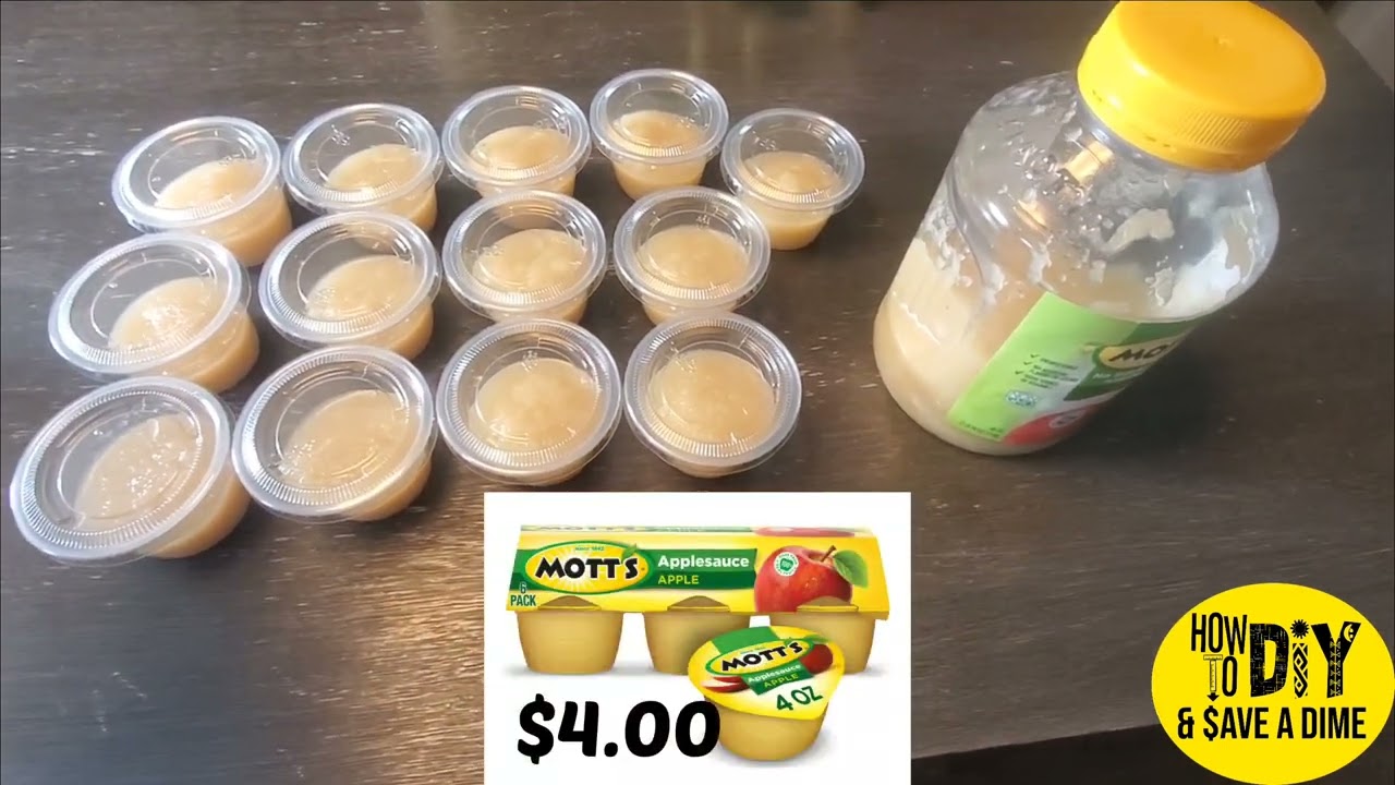 Best Way To Save On Applesauce