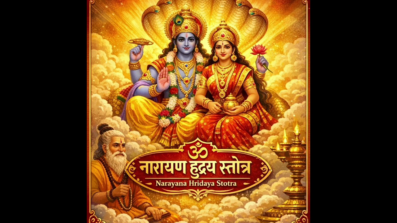 नारायण हृदय स्तोत्र  श्री लक्ष्मी नारायण कृपा | संपूर्ण पाठ | मनोकामना सिद्धि स्तोत्र