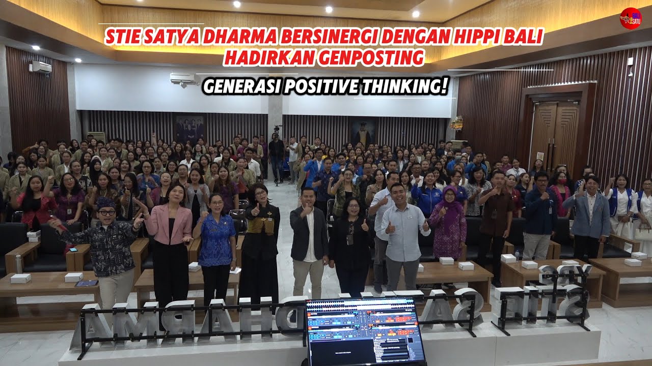 STIE SATYA DHARMA BERSINERGI DENGAN HIPPI BALI HADIRKAN GENPOSTING