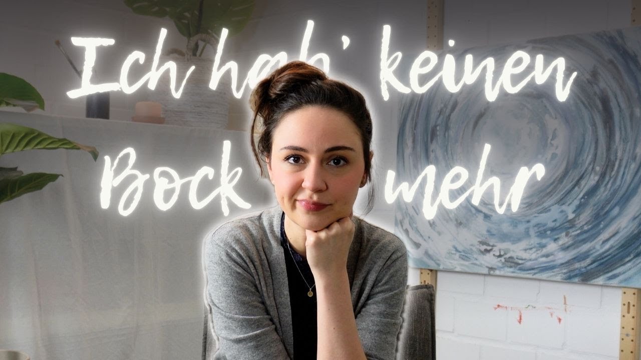 Motivation gleich null... | Kunst als Beruf