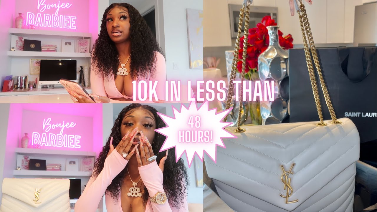 UPDATE ON HOW MY COURSE WENT| 10K PROFIT IN LESS THAN 48HRS + UNBOXING OF MY NEW BAG| Boujee Barbiee