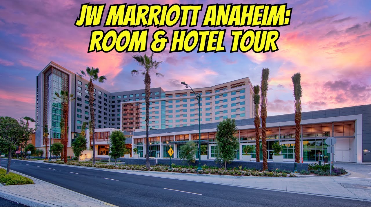 JW Marriott Anaheim Room & Hotel Tour PLUS Review