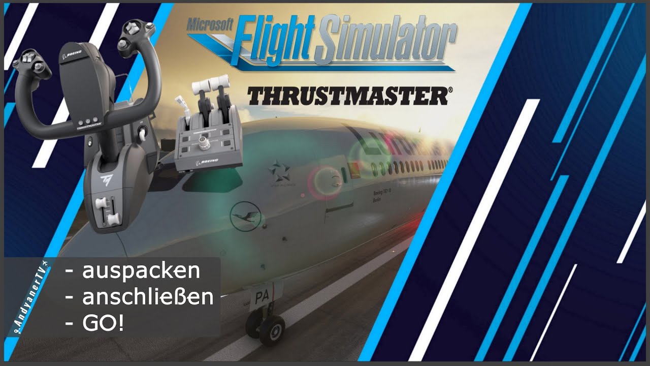 Thrustmaster TCA Yoke Pack Boeing Edition ▪ Xbox ▪ PC ▪ MSFS ▪ Flight Simulator ▪ deutsch