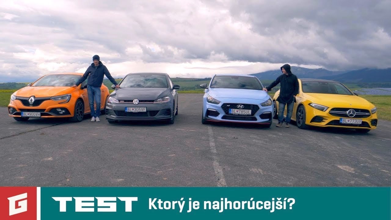 AMG A35 vs GTI TCR vs i30 Fastback N vs Megane R.S. Trophy