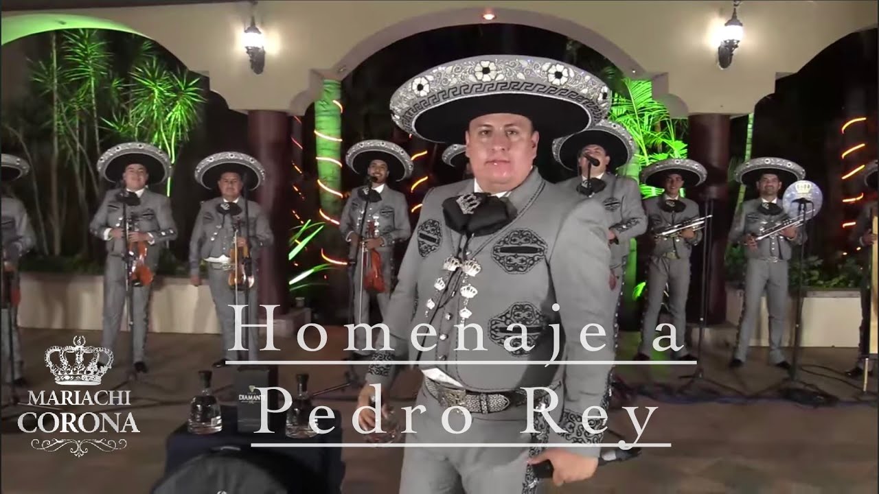 HOMENAJE A PEDRO REY - MARIACHI CORONA (gga producciones)