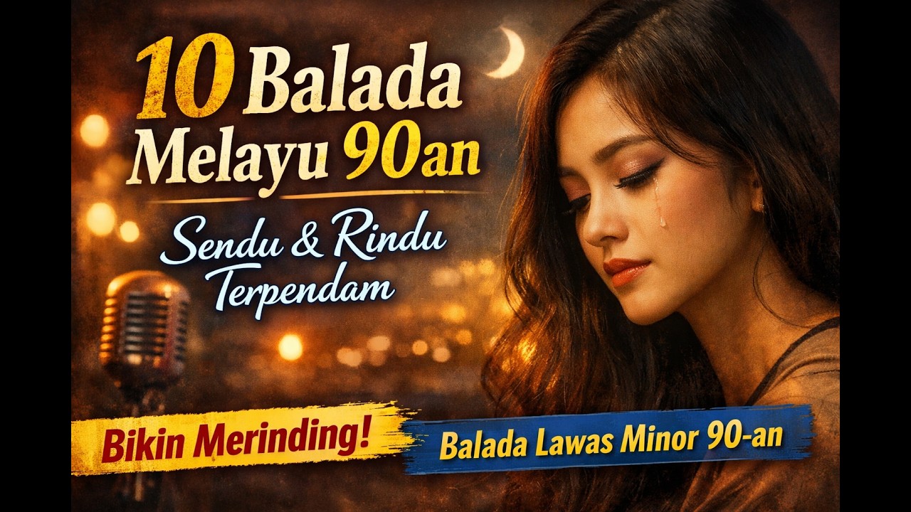 10 Lagu Melayu 90an – Balada Sendu & Nostalgia Lagu Lawas Minor