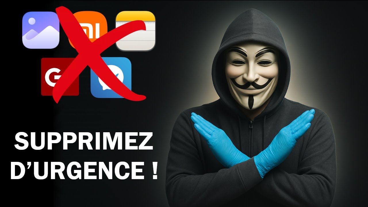 📱 5 Applications à SUPPRIMER IMMÉDIATEMENT de Votre Smartphone (Avant qu’il ne soit trop tard !) 😱