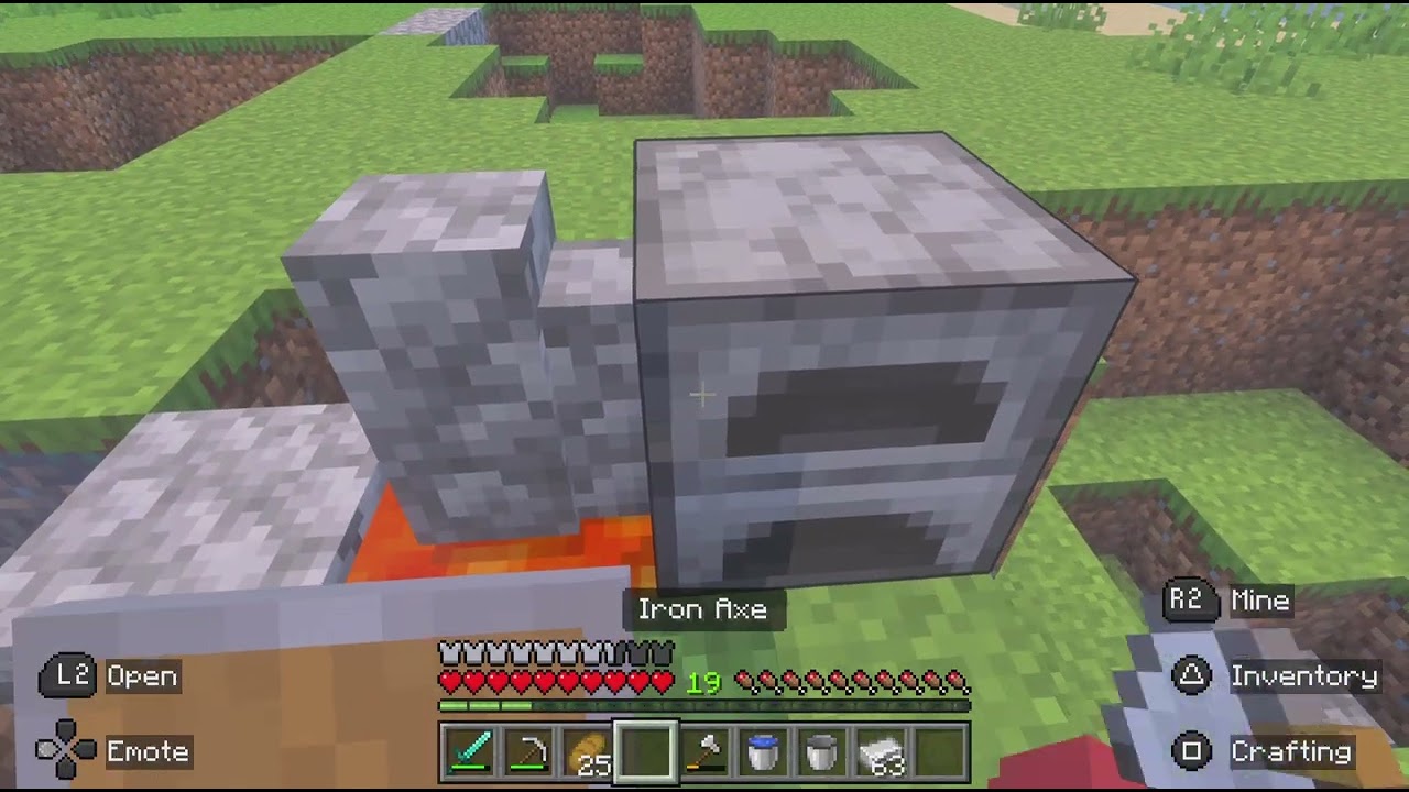 I first time finding diamonds with the cave Dweller.