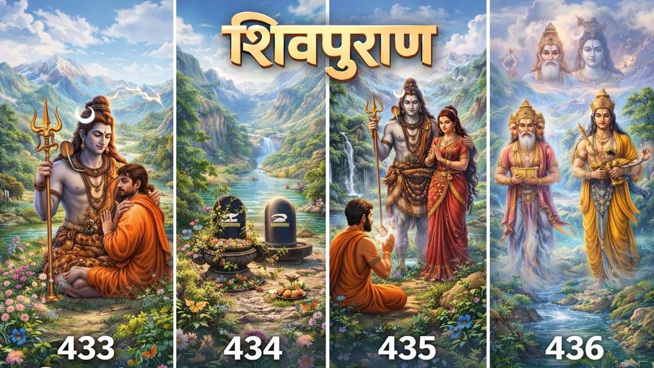 Shivpuran:( 433-436)में जाने कौन से हैं सिद्ध कर्म, और क्या है लिंग स्थापना का फल एवं शिव भक्ति?