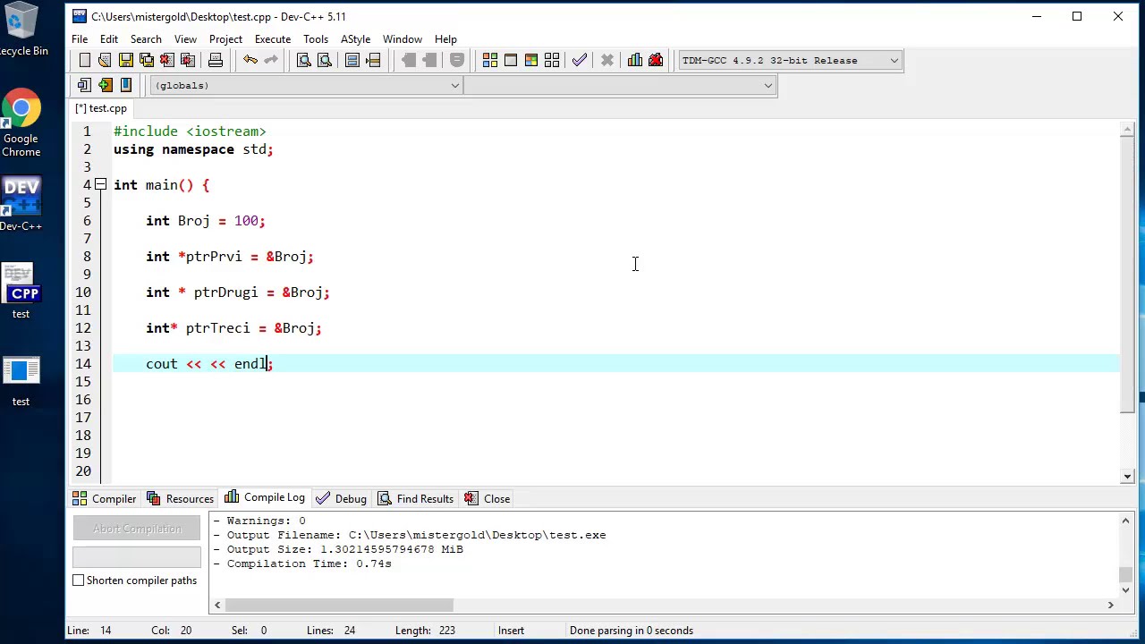 C++ Tutorijali za Početnike - 43 - Pointeri - Konvencije