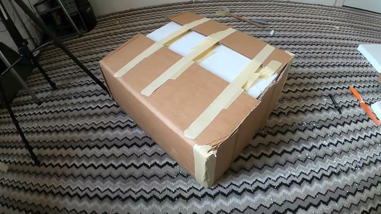 Tower PC packing tutorial for shipping - cheap and easy way