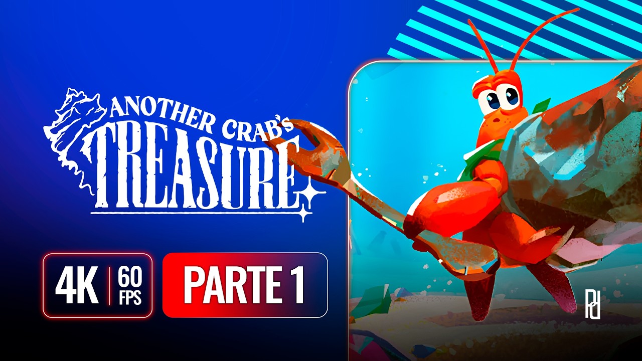 ANOTHER CRAB'S TREASURE Gameplay PT - BR (#1) – O INÍCIO! | Sem comentário | 4K 60FPS