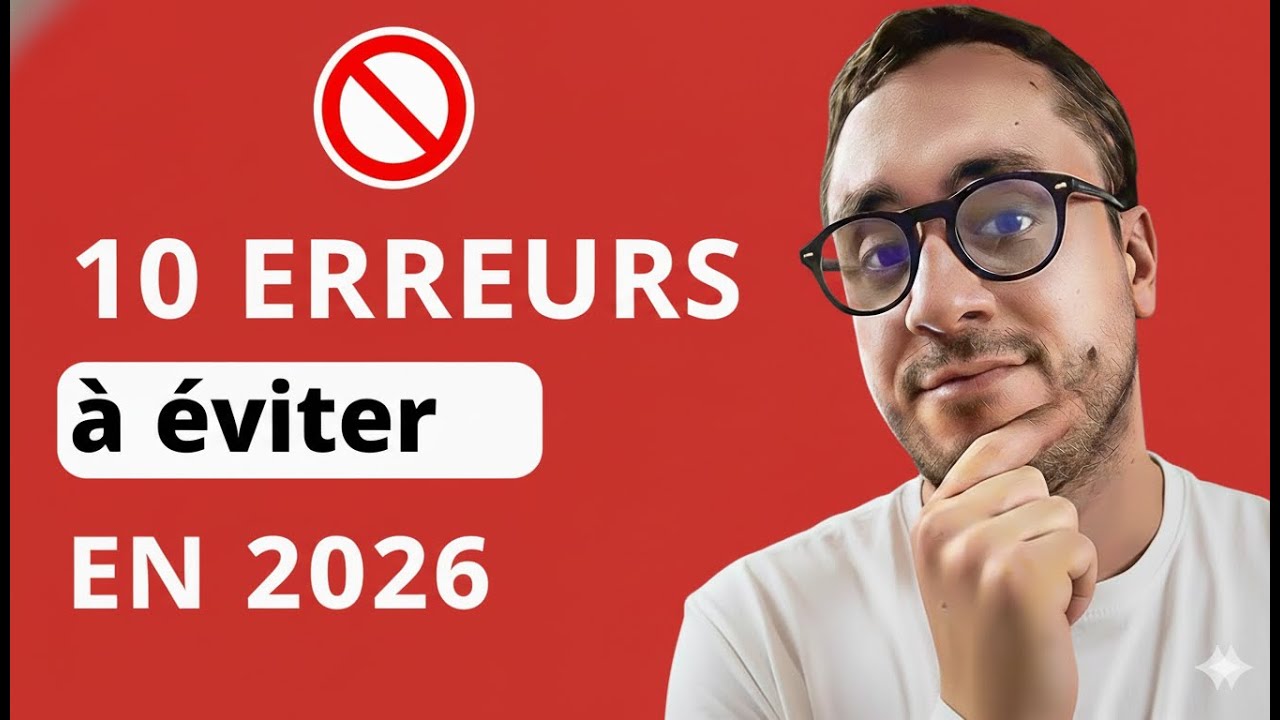 10 ERREURS à éviter avant de devenir prof en ligne