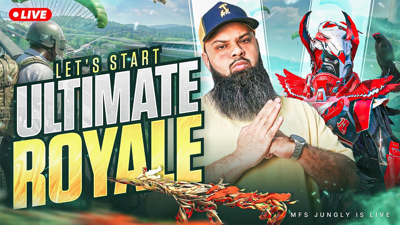 LIVE VERTICAL 🔥 Ultimate Royale Rank up ishtart! 🚨 PUBG Mobile 4.3 Update