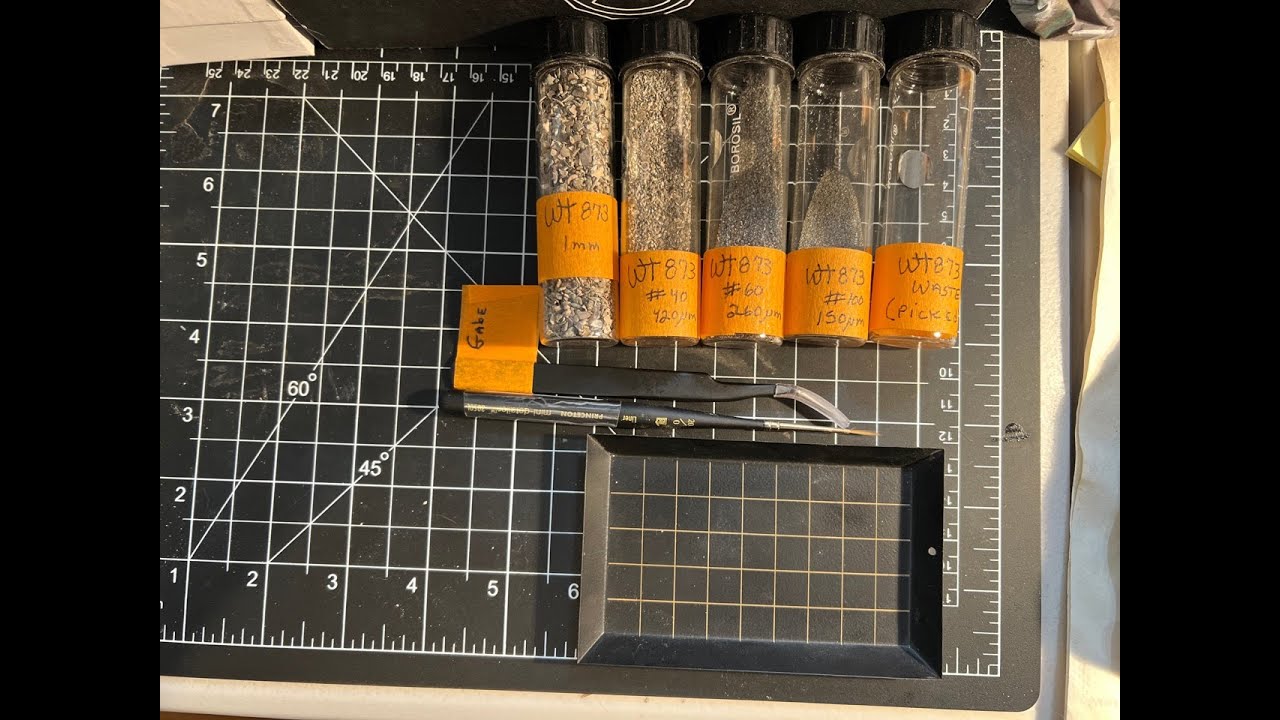 Micropaleontology Equipment Unpacking  Intro Video