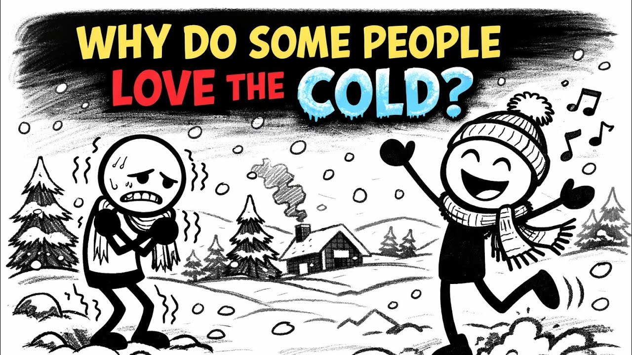 People Who Enjoy the Cold#Psychology #HumanBehavior #WinterPersonality #ColdWeather