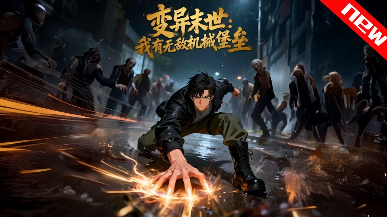 💕💕《变异末世：我有无敌机械堡垒》开局一把焊枪，末日建起钢铁帝国！防弹温室涮火锅，泰坦机甲碾尸潮！#追光动漫社 #穿越 #動漫