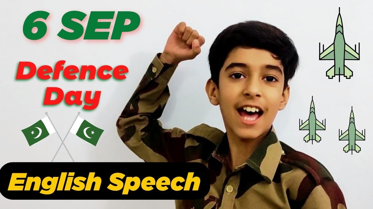 Defence Day speech in English | 6 September Pakistan Defence Day | Defence Day special #6september