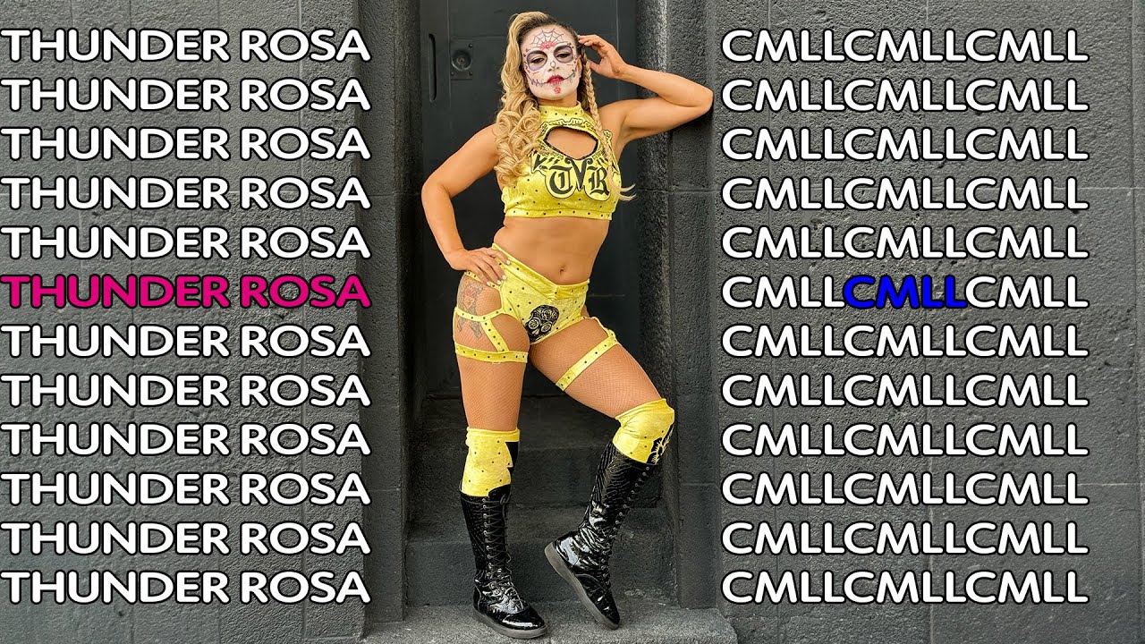 #ThunderRosa visits #CMLL