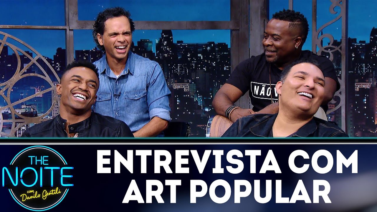 Entrevista com Art Popular | The Noite (07/05/18)