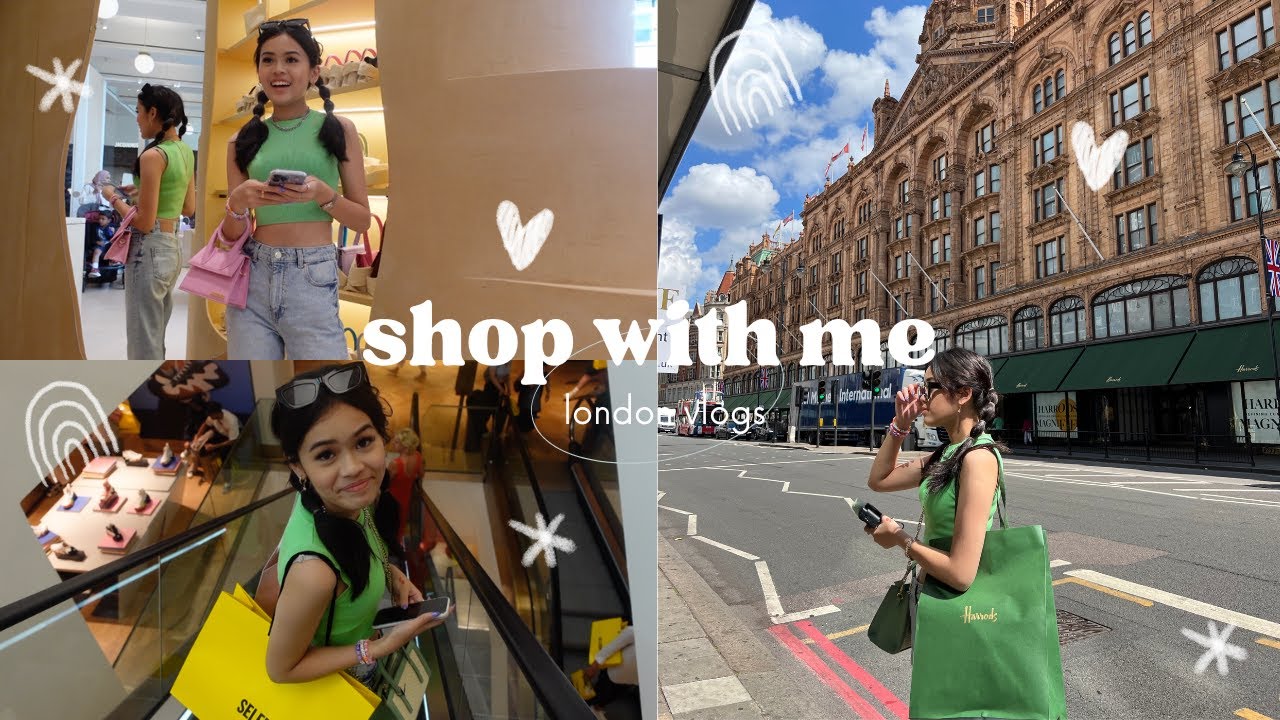 SHOP WITH ME AT HARRODS & SELFRIDGES!!