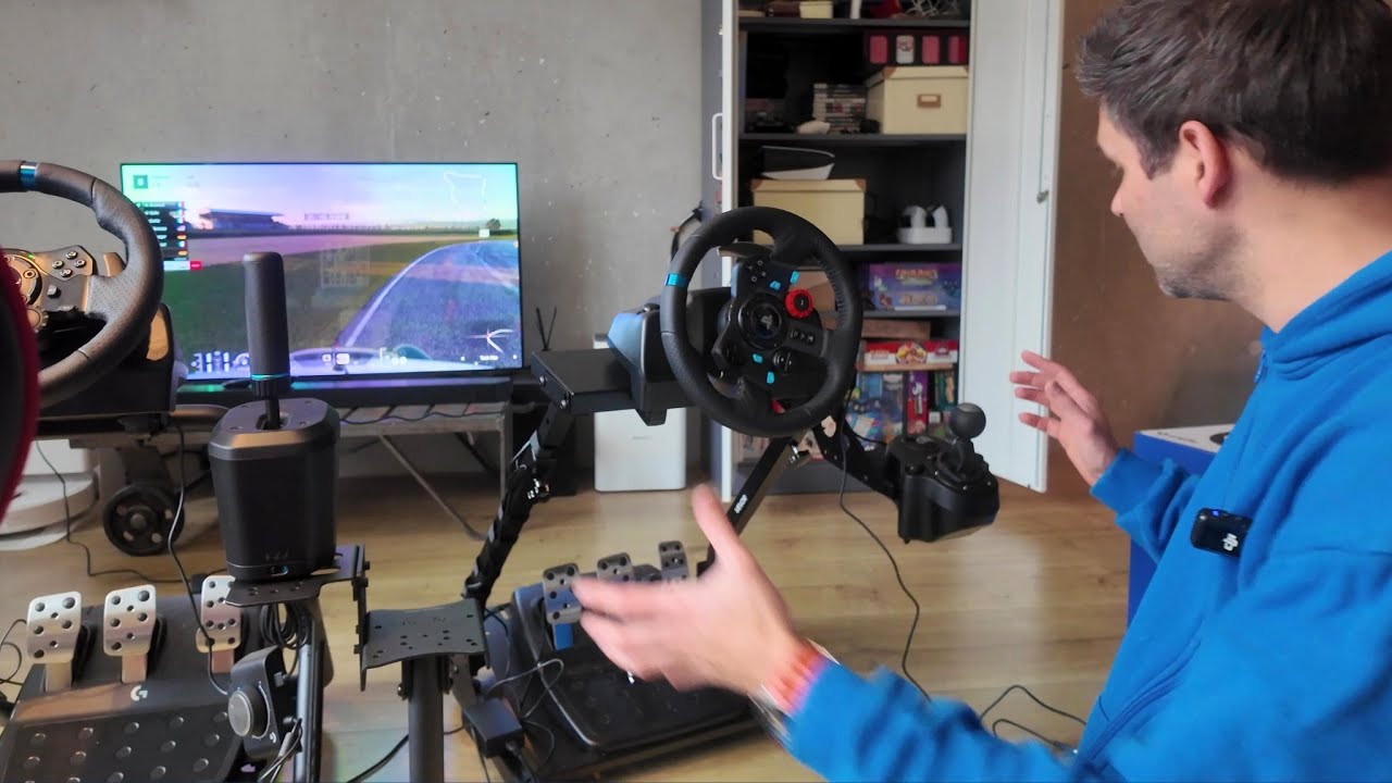 Logitech RS Shifter Handbrake vs Driving Force H Shifter
