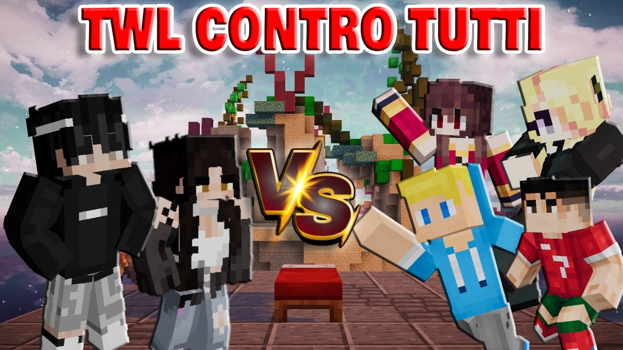NINO E ISABEL CONTRO TUTTI NELLE BEDWARS DI MINECRAFT !! MinecraftITA