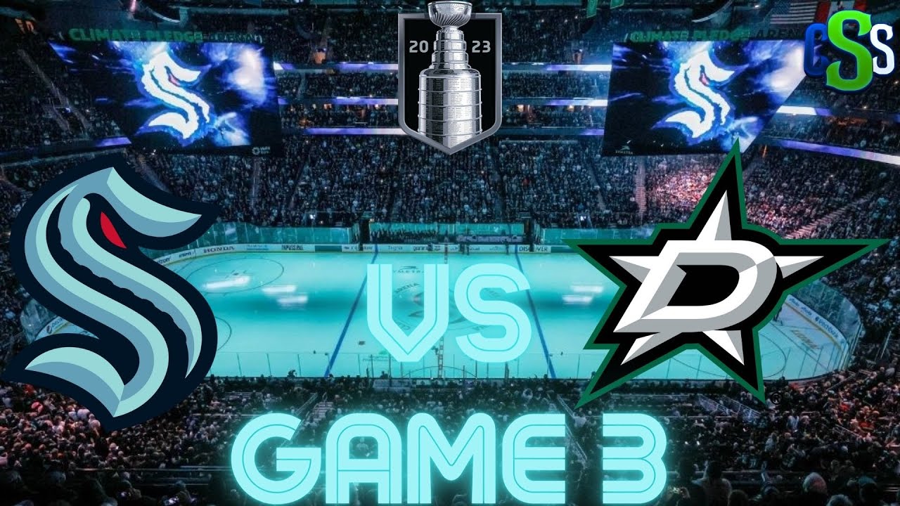 Seattle Kraken vs Dallas Stars, Stanley Cup Playoffs Round 2 game 3 pregame introduction video