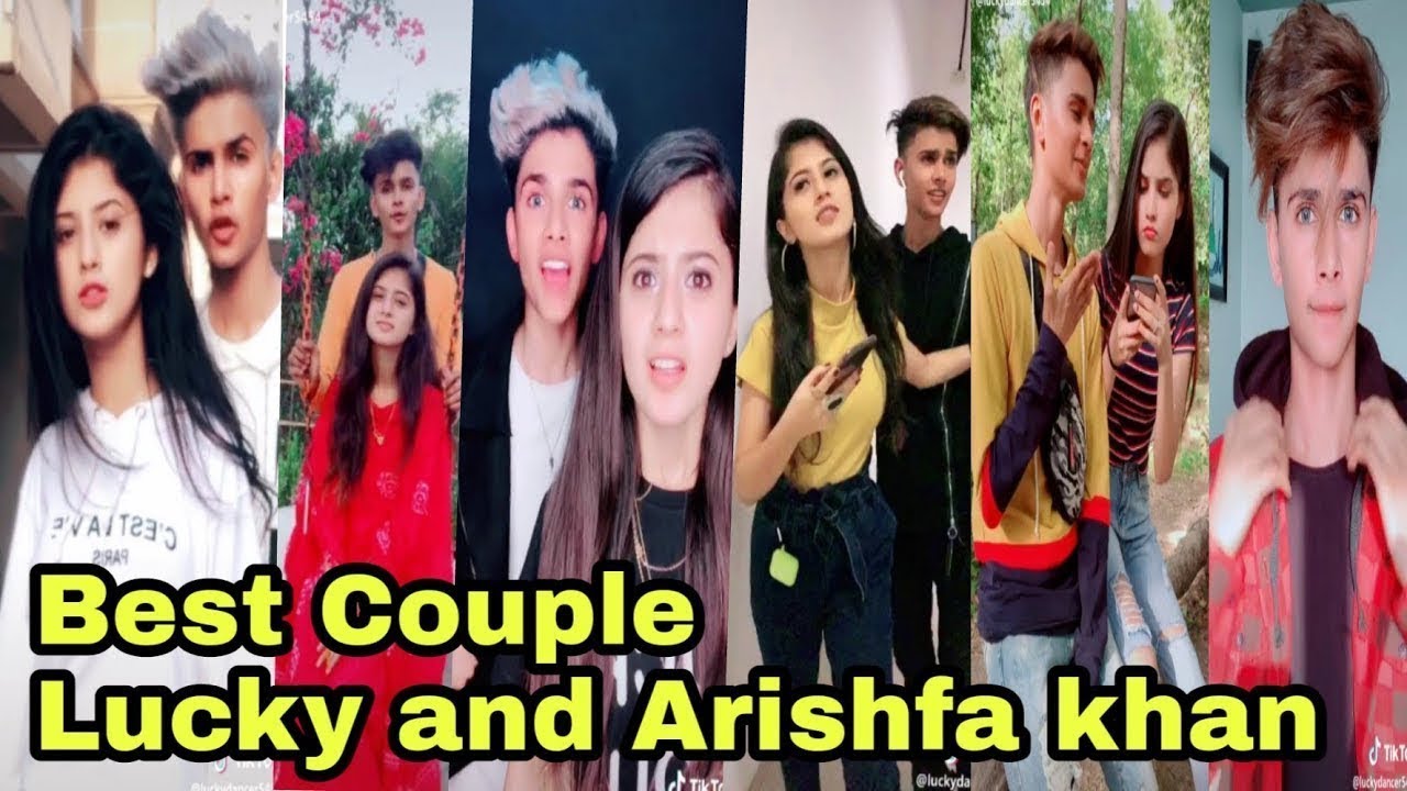 Lucky Dancer and Arishfa Khan Tiktok video    Best Couple Tiktok    Pi Viral