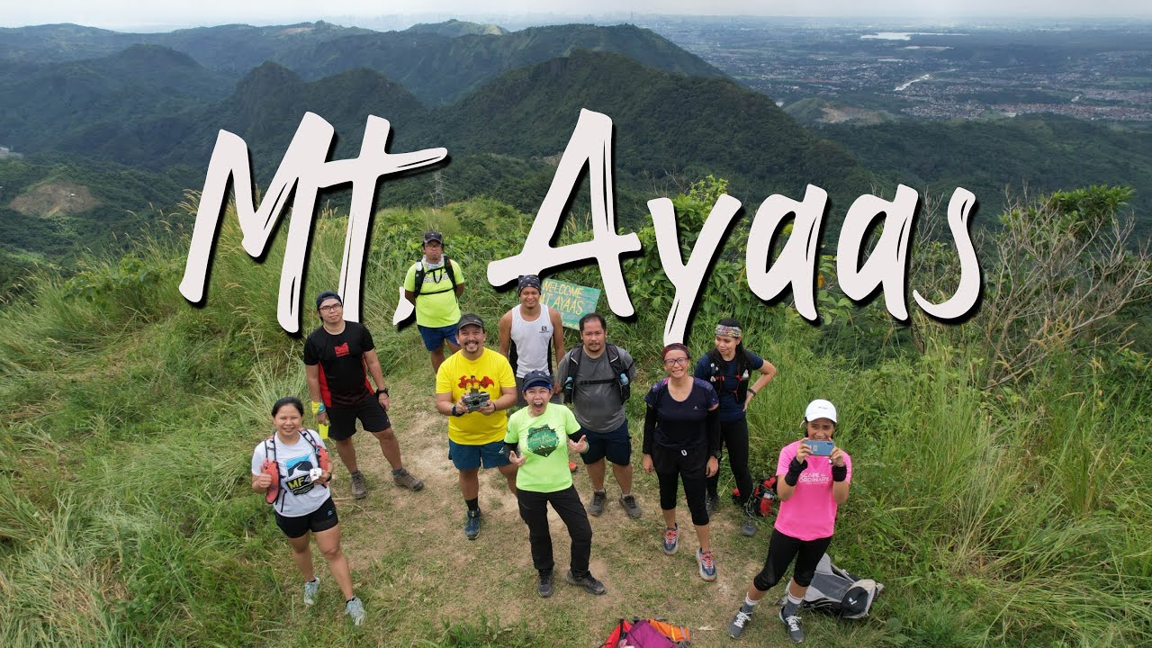 Mt. Ayaas Dayhike in Wawa, Montalban