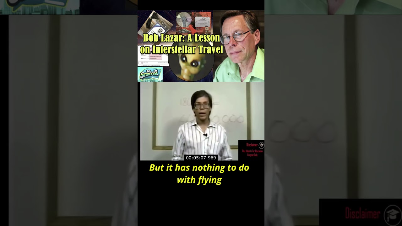 Bob Lazar's Guide to Interstellar Travel 🚀 | UFO Secrets Revealed 👽