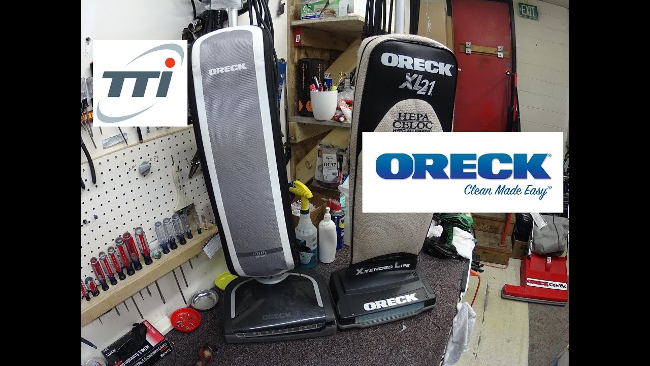 Oreck Elevate Conquer UK30300 vs. Oreck XL21 vs. Riccar Repair & Review