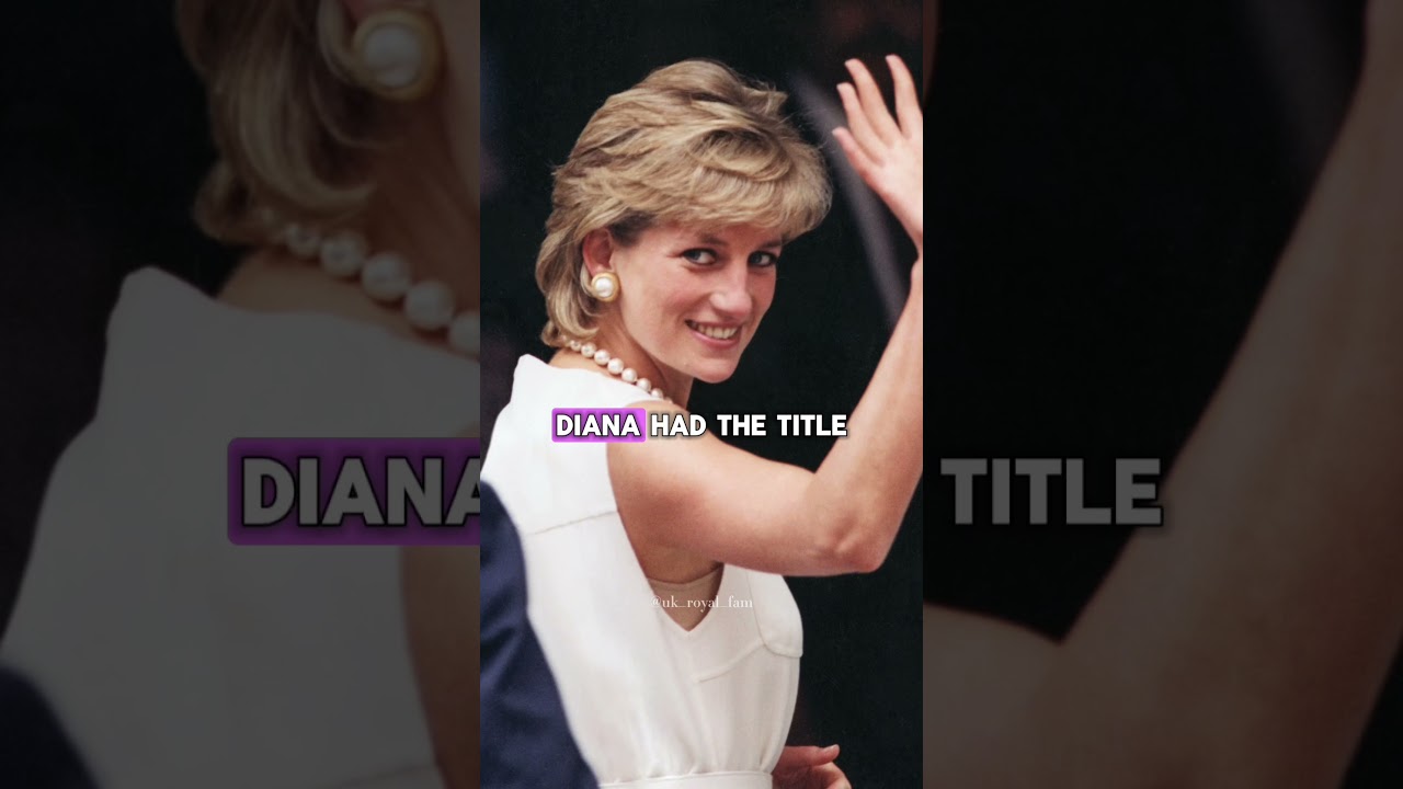 Princess Diana wasn&rsquo;t a real princess