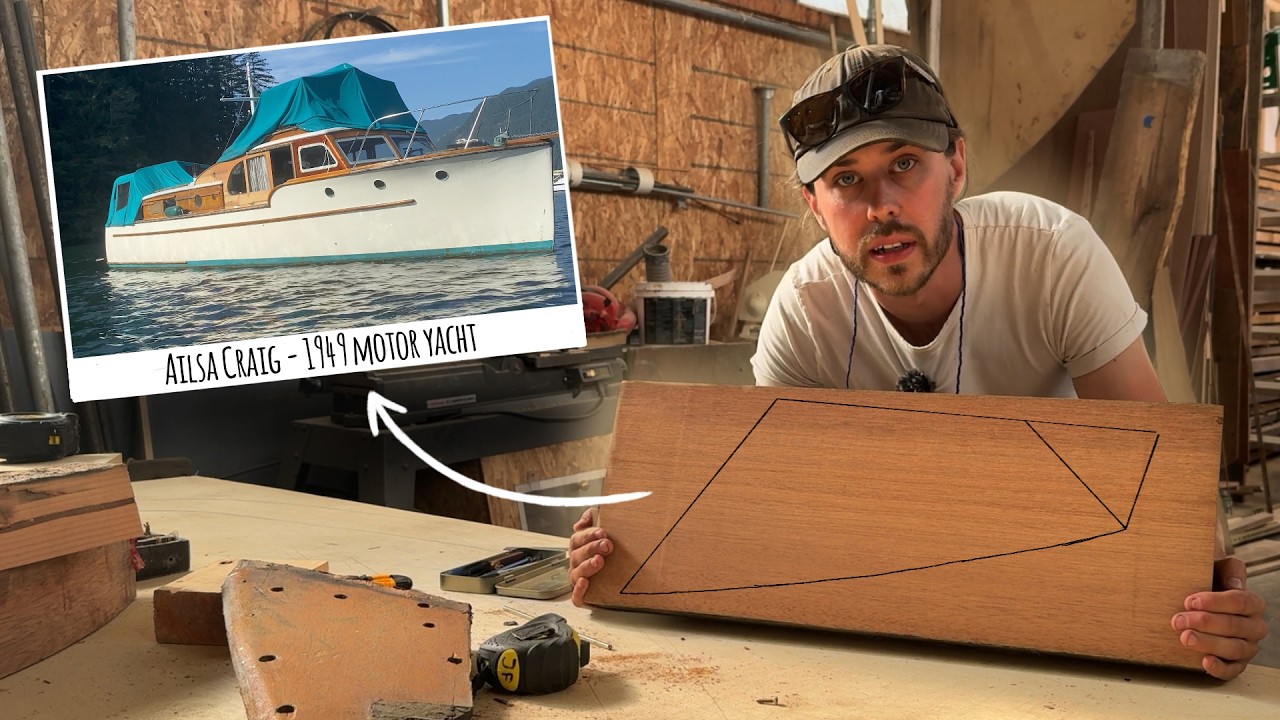 Saving A 77 Year Old Yacht With Recycled Wood