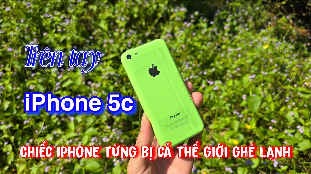 Trên tay chiếc iPhone 
